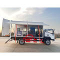 Howo AWD Offroad Field Construction Mobiler Workshop-Lkw